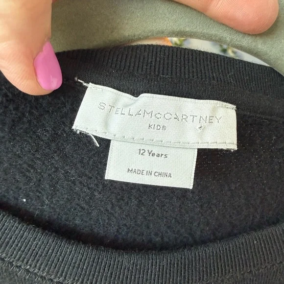 Stella McCartney Kids Black Sweater Dress - Picture 5 of 10